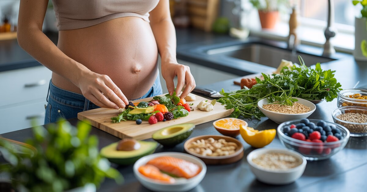 Pregnancy Nutrition: What to Eat by Trimester for a Healthy Baby - Nutrition guide by AMV Fitness Essex